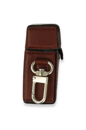 Airpods 2 (2.nesil) Deri Kılıf - Bordo-(5796)