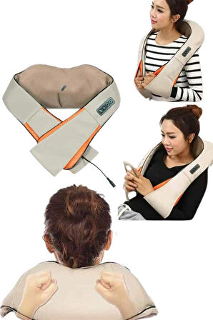 Ovmalı Boyun Sırt İnsan Eli Hissi Veren Şarjlı Masaj Aleti Masaj Cihazı