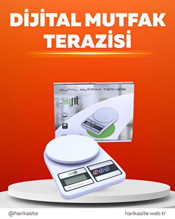Pratik ve Şık Tasarımıyla Dijital Mutfak Tartısı