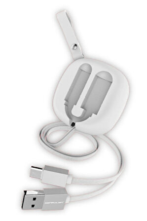 S79 Micro USB Kablo 20cm-1M 2A - Beyaz-(5796)