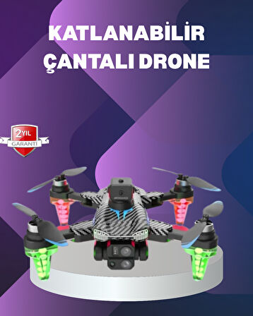 Katlanabilir Drone 1080P Kamera Full HD Çekim Hafif ve Taşınabilir