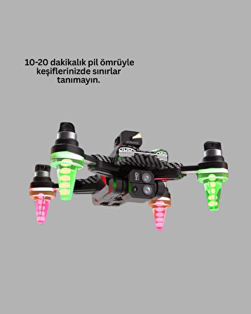 Katlanabilir Drone 1080P Kamera Full HD Çekim Hafif ve Taşınabilir