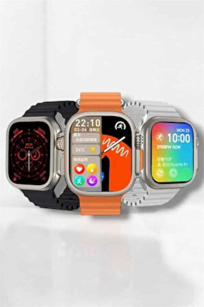 Bluetooth Bağlantılı Nabız Kan Basıncı Oksijen Ölçer Akıllı Saat