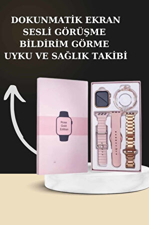 Yeni Nesil Kaliteli Akıllı Saat ve Kablosuz Bluetooth Kulaklık Yüksek Ses Kalite