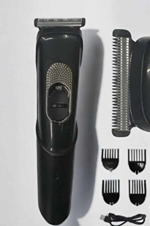 Saç Sakal Lazer Epilasyon Öncesi Tüy Kısaltma Makinesi Unısex 4 Taraklı