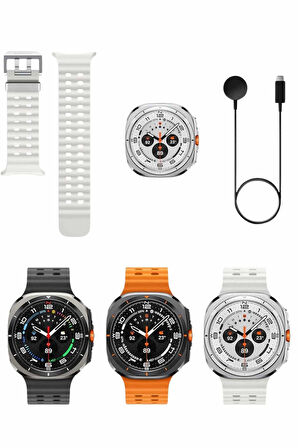 2025 Model Gelişmiş Özellikli Nabız Sensörlü Spor Takibi Yapabilen Titreşimli