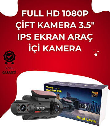Otomatik Kayıtlı Full HD Araç Kamerası – Döngüsel Kayıt ve Hareket Algılam