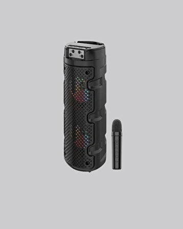 Taşınabilir Bluetooth Hoparlör Çift Sürücü Güçlü Bas HD Ses Çoklu Bağlan