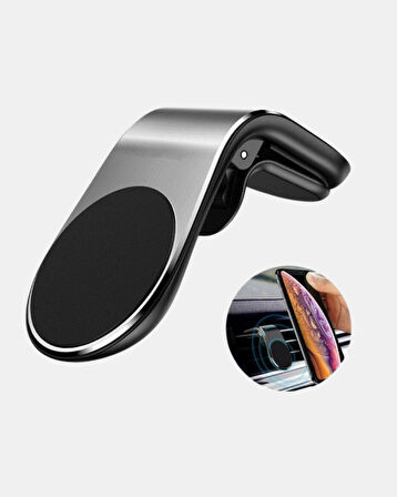 Manyetik Araç Telefon Tutucu 360° Dönebilen ve Sarsıntısız Güçlü Mıknatıs