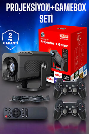 Bluetooth ve Yüksek Çözünürlükle Donatılmış Kompakt Projeksiyon Cihazı