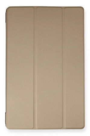 Samsung Galaxy X200 Tab A8 10.5 Kılıf Tablet Smart Kılıf - Gold-(5796)