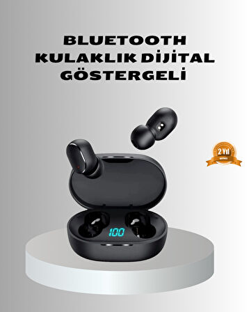 Bluetooth Kulaklık – Gürültü Önleyici Mikrofonlu Uzun Pil Ömürlü Kablosuz 