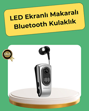 Kablosuz Bluetooth 5.2 Kulaklık – Titreşimli Uyarı ve Uzun Pil Ömrü