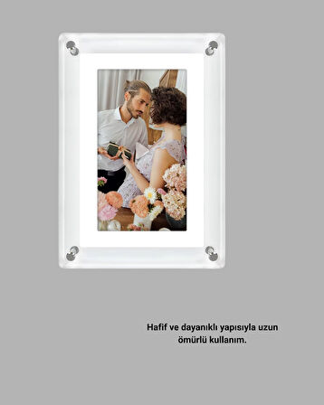 Dayanıklı ve Hafif Tasarım – 7 İnç Dijital Fotoğraf Çerçevesi Ev ve Ofis ?
