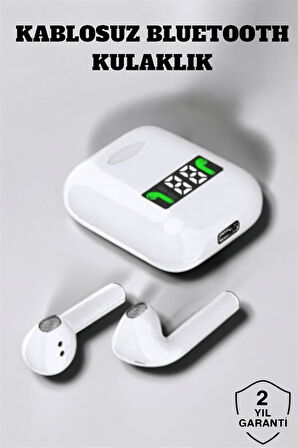 Suya Dayanıklı Android ve iOS Uyumlu Bluetooth 5.0 Kulaklık