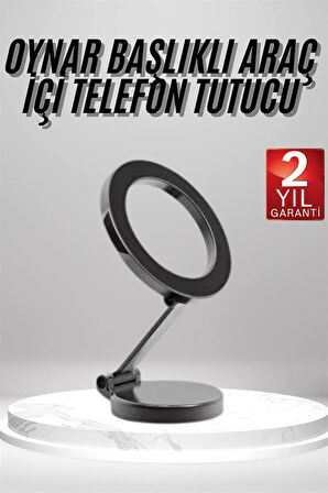 Magsafe Telefon Tutucu 360 Dönebilen Ayarlanabilir Araç İçi Tutucu