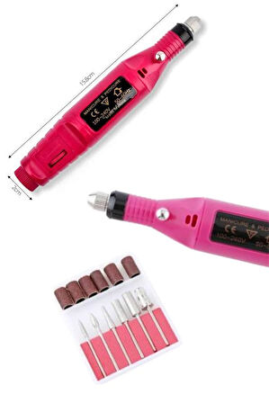 Protez Tırnak Ayak Nasır Ve Tırnak Mantar Makinesi Elektrikli 12v Tırnak Törpü