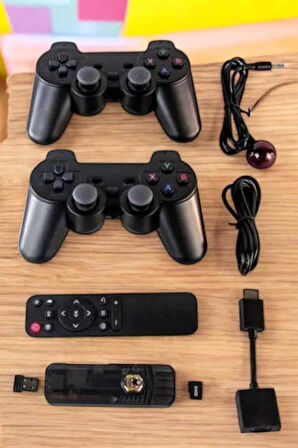 20.000 Oyunlu Premium Model Oyun Konsolu 8k Android Tv HD Game Stick