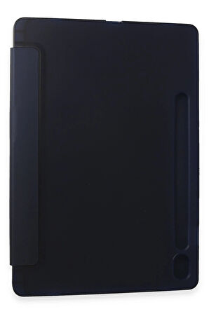 Samsung Galaxy Tab A9 Kılıf Kalemlikli Mars Tablet Kılıfı - Lacivert-(5796)