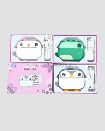 Anında Baskı ve Yüksek Çözünürlüklü Çift Lensli Fotoğraf Makinesi