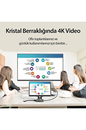 Dönüştürücü 10in1 Hub 116 - Gri-(5796)