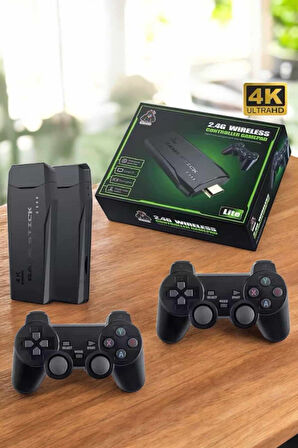 Gaming Atari 2.4g Uyumlu Kablosuz Çift Kol Game Stick