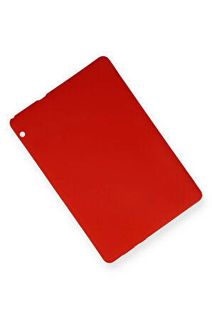 Huawei MediaPad T5 10 Kılıf Evo Tablet Silikon - Kırmızı-(5796)