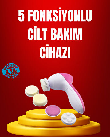 Su Geçirmez Elektrikli Yüz Temizleme ve Masaj Aracı