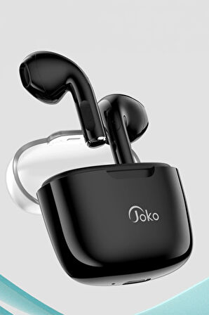 GT12 Kablosuz Airpods Kulaklık - Siyah-(5796)