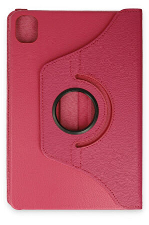 Xiaomi Mi Pad 5 11 Kılıf 360 Tablet Deri Kılıf - Pembe-(5796)