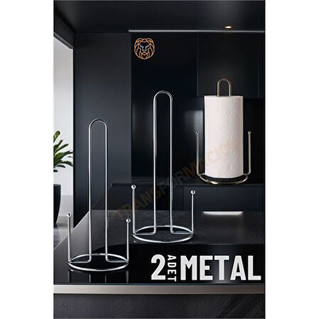 HSNET Kağıt Havlu Tutucu Metal 2 ADET