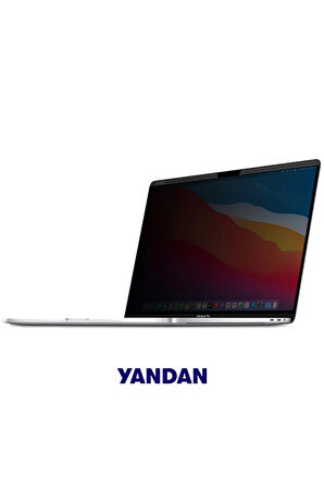 Macbook Air 13.3 Macbook Manyetik Hayalet Ekran Koruyucu - Siyah-(5796)