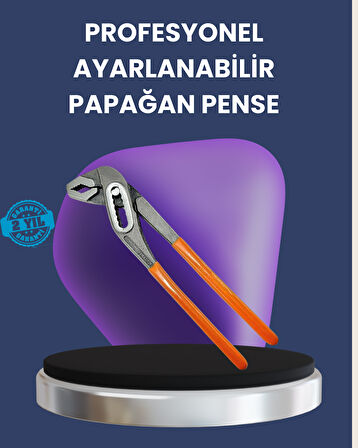 Ayarlanabilir Papağan Pense Çelik Gövde Profesyonel Kurbağacık