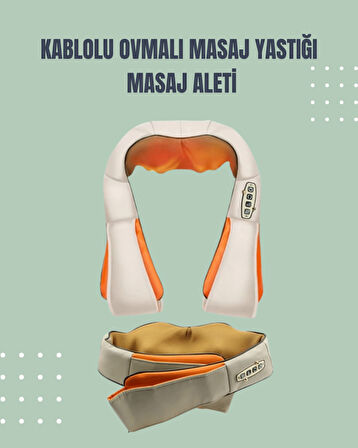 Boyun ve Omuz Masaj Aleti – Ovmalı ve Isıtmalı Ev Tipi Masaj Deneyimi