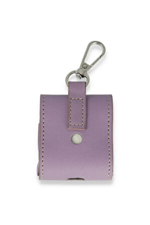 Airpods 2 (2.nesil) Askılı Kılıf - Lila-(5796)