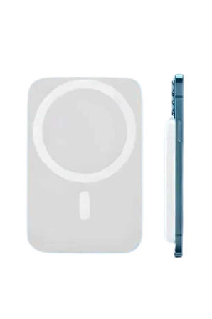 Kablosuz Magsafe Hızlı Şarj 5.000 mah Kablosuz Şarj Cihazı