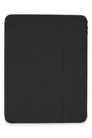 iPad 10.2 (7.nesil) Kılıf Starling 360 Kalemlikli Tablet Kılıf - Siyah-(5796)