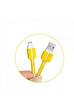 Kablo Koruyucu - Sarı-(5796)