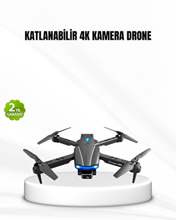 Wi-Fi Bağlantılı 4K Drone Katlanabilir ve 360° Takla Özellikli