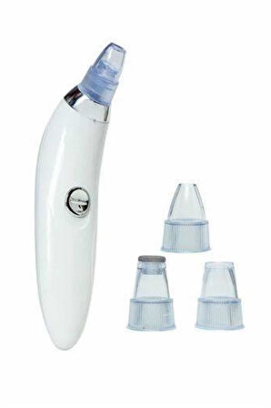 Siyah Nokta Temizleme Cihazı 4 Başlıklı Vakumlu Pilli Ölü Deri Arındırma