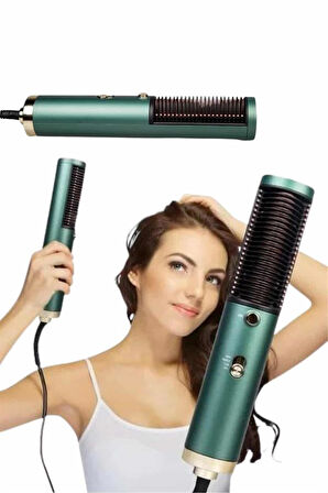 Saç Düzleştirici Fön Makinesi Saç Fırçası Profesyonel Üflemeli