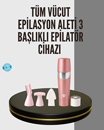 Hassas Epilasyon ve Cilt Bakım Cihazı