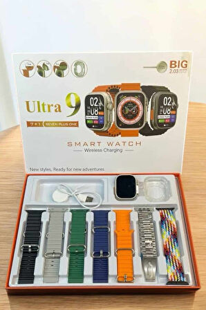 Akıllı Saat Android Ve İOS Uyumlu Arama Cevaplayan Dokunmatik Ekran