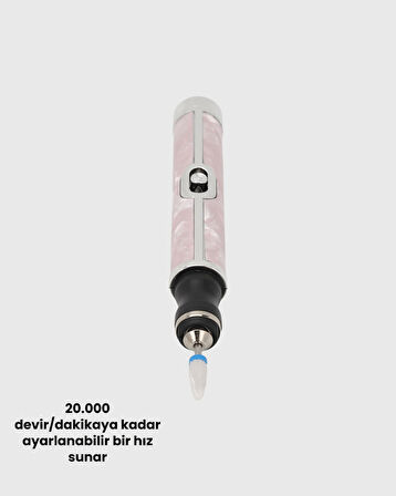 Elektrikli Tırnak Törpüsü Ayarlanabilir Hızlı Manikür Pedikür Cihazı
