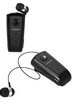 Makaralı Bluetooth Kulakiçi Yaka Kulaklığı Kablosuz Kulaklık