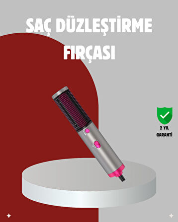 Elektriklenme Önleyici İyonik Saç Şekillendirme Fırçası