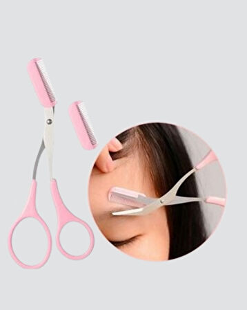 Taşınabilir Kaş ve Kirpik Düzenleme Makası – Ergonomik Tasarım