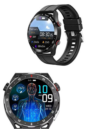 Akıllı Saat Yeni Model Sesli Asistan Bildirim Görme Bluetooth Bağlantılı Müzi