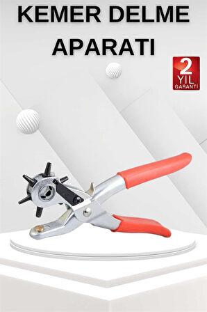 Kemer Delme Makinesi Aleti Kemer Delme Pensi Kumaş Kemer Ayakkabı Deri