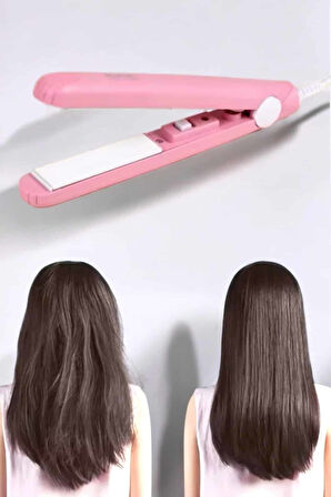 Seramik Kaplama Taşınabilir Mini Saç Düzleştirici Seyahat Dostu Tasarım